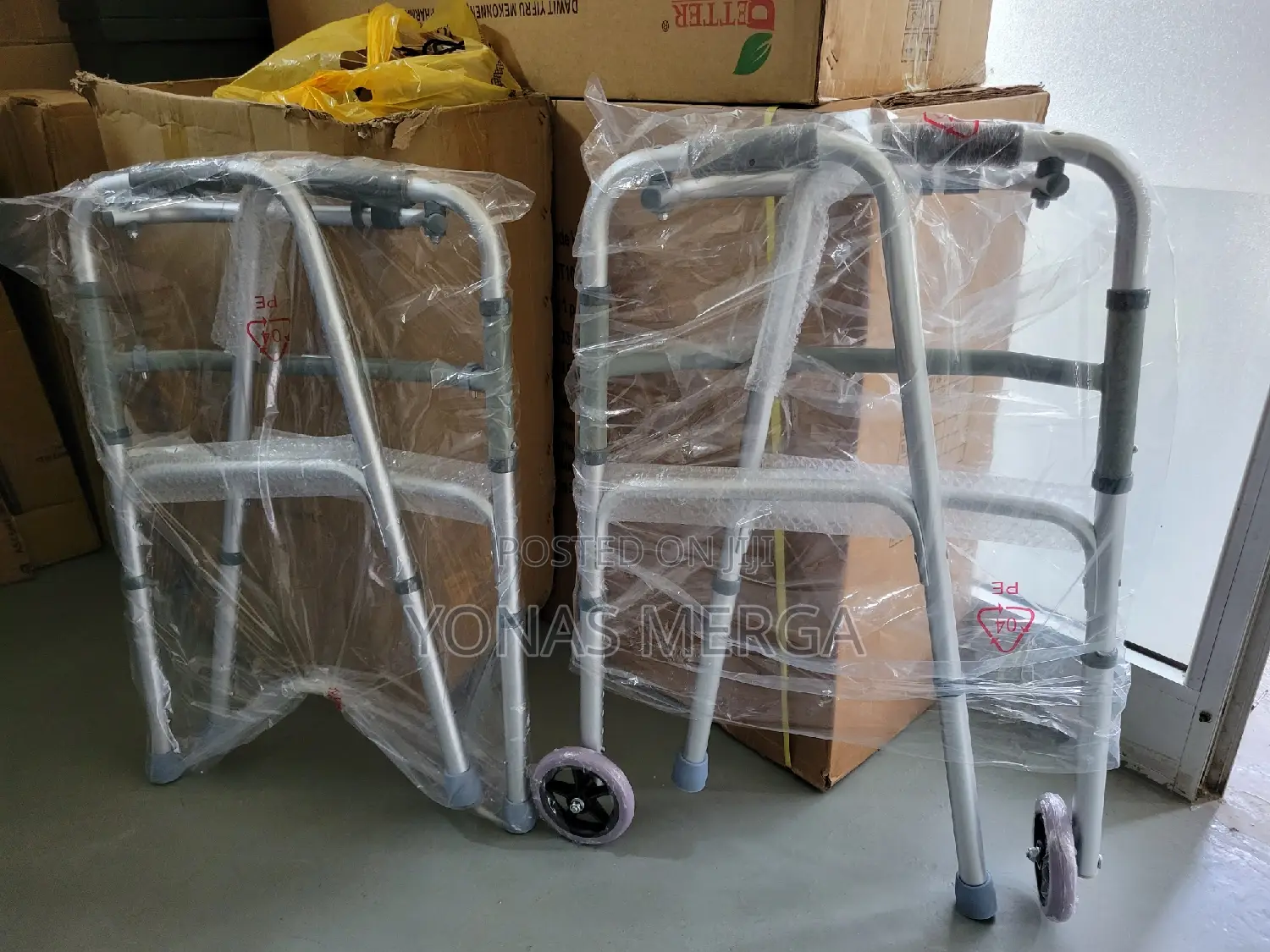 Walker Without Wheels Walker፮፤ወከር፲፦SLIP-Free GRIPS
፧walker