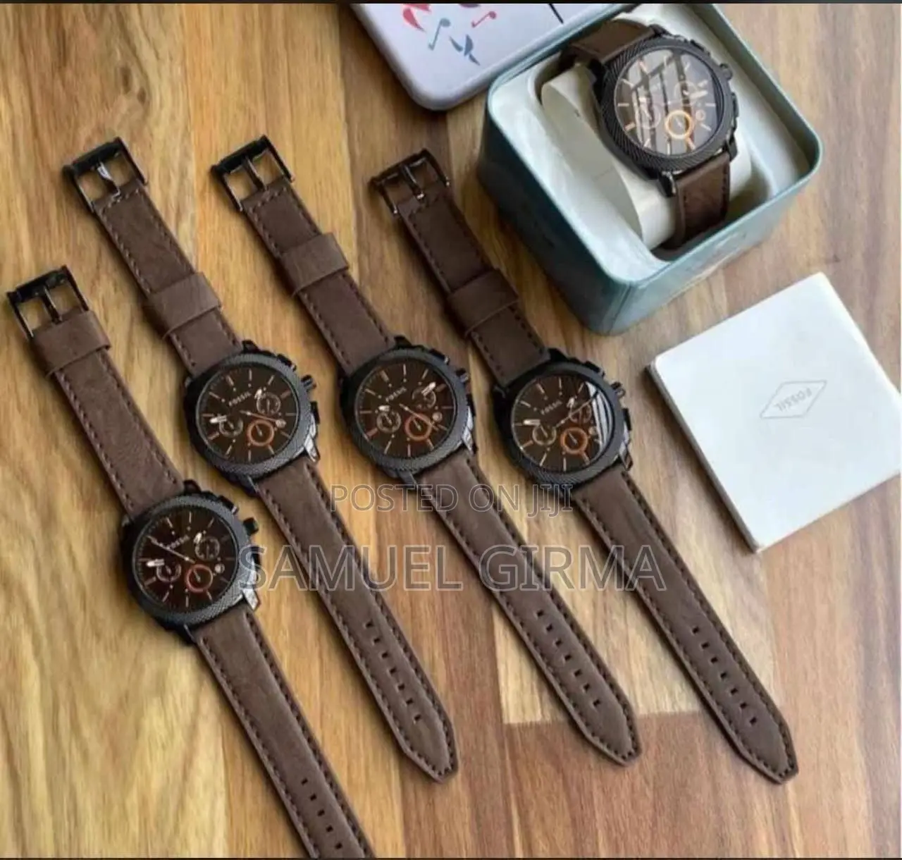 _Then Fossil Machine Chronograph Analog Black Ion Watch