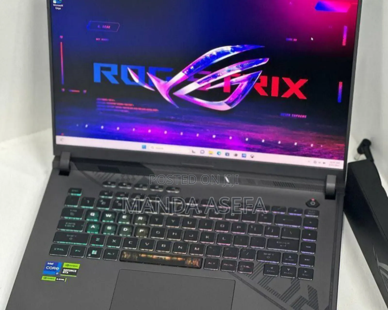 New Laptop Asus ROG Strix G16 G614 16GB Intel Core I7 SSD 1T
