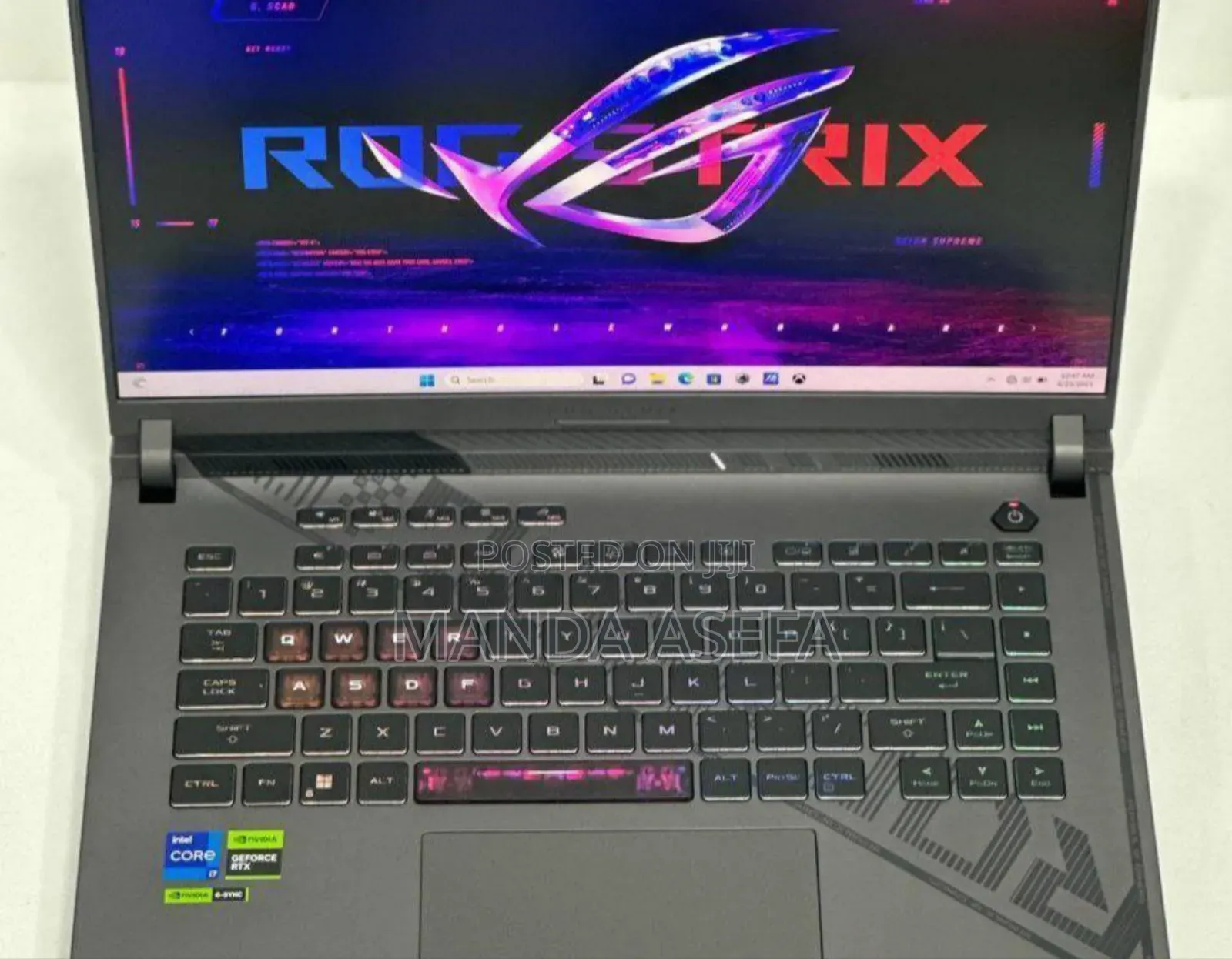 New Laptop Asus ROG Strix G16 G614 16GB Intel Core I7 SSD 1T