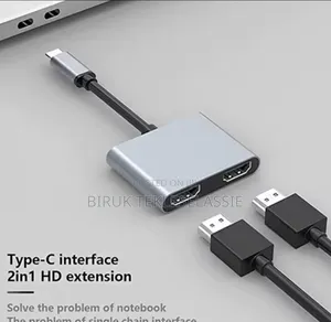 4 in 1 Usb C Hub Dual Hdmi ,Usb 3.0 Pd