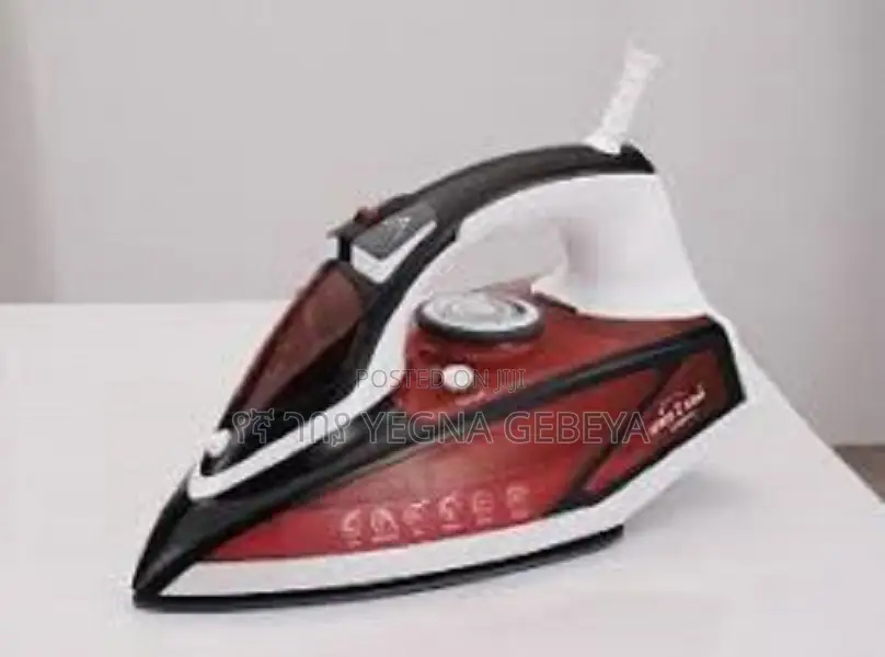 Steam Iron, 2200W,Big Ceramic Soleplate,HOMETIME BS-111)