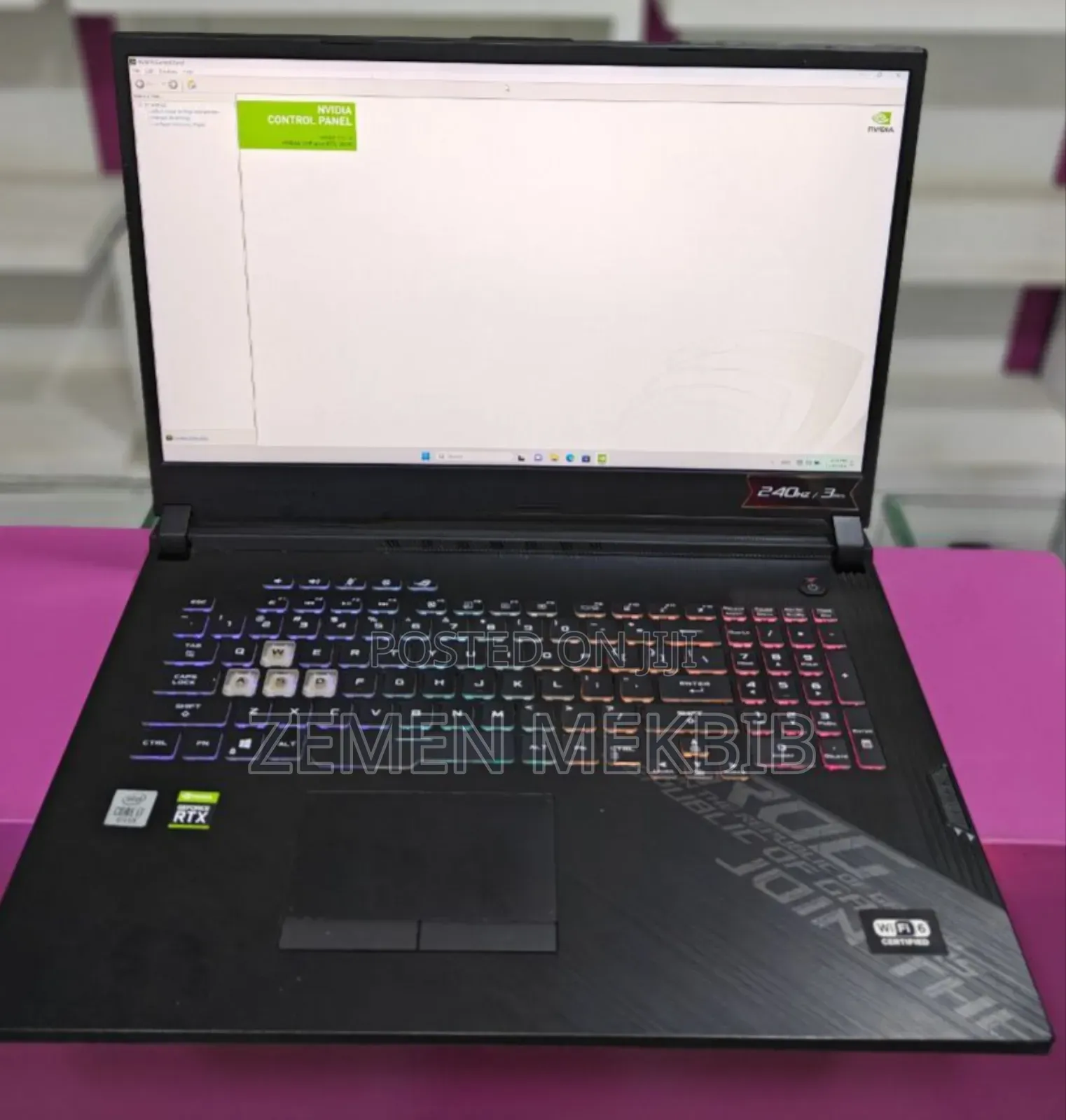 New Laptop Asus ROG Strix G15 16GB Intel Core I7 SSD 1T