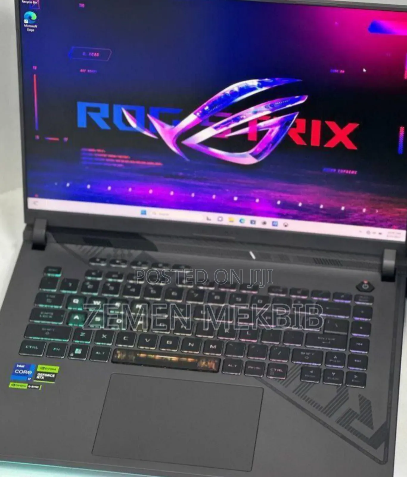 New Laptop Asus ROG Strix G15 16GB Intel Core I7 SSD 1T