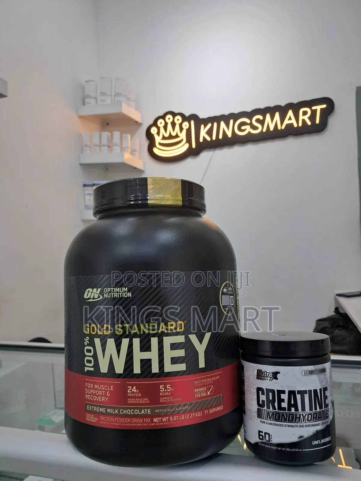 Package Offer Supplement Whey +Creatine Monohydrate (Usa)