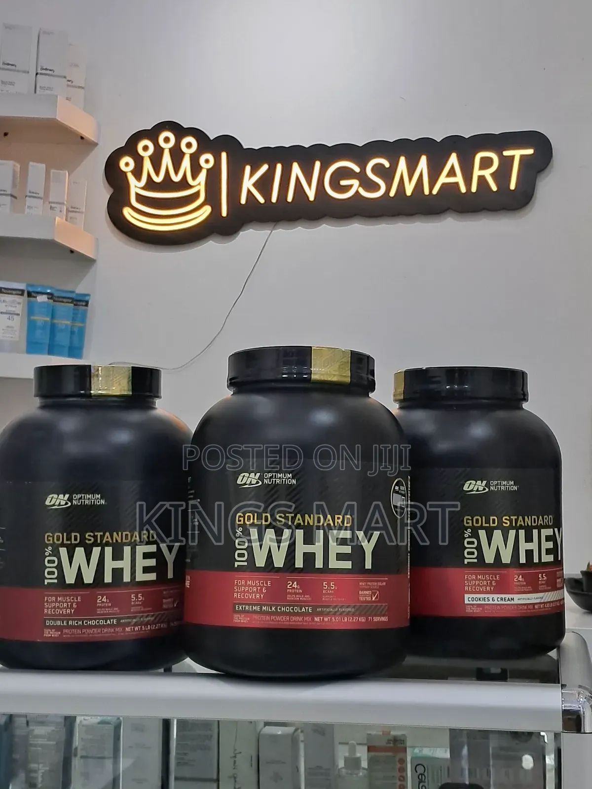 Optimum Nutrition Whey Protein Powder(74 Day Serving)