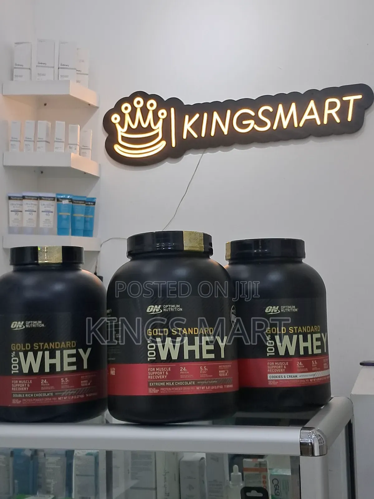 Optimum Nutrition Gold Standard Whey Protein (Made in )