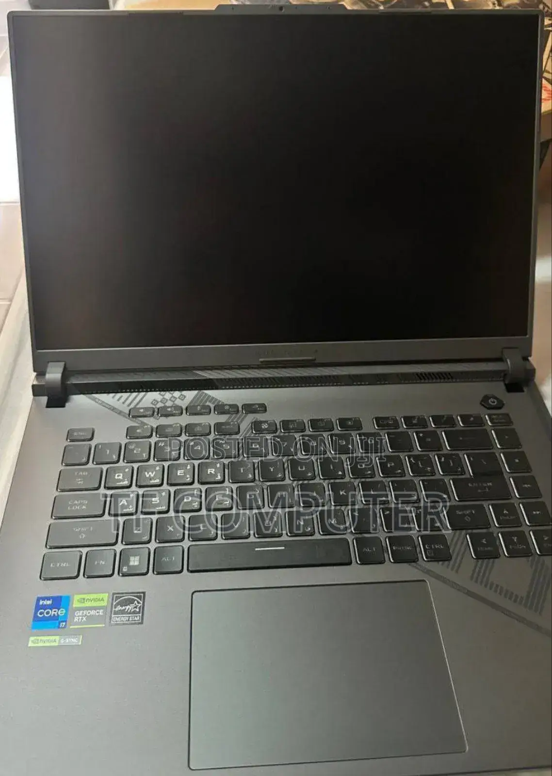 New Laptop Asus ROG Strix G16 G614 16GB Intel Core I7 SSD 1T