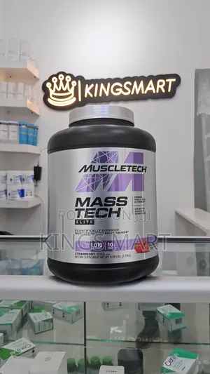 Photo - Mass Tech Elite 2.72kg Mass Gainer Supplement (Made in )