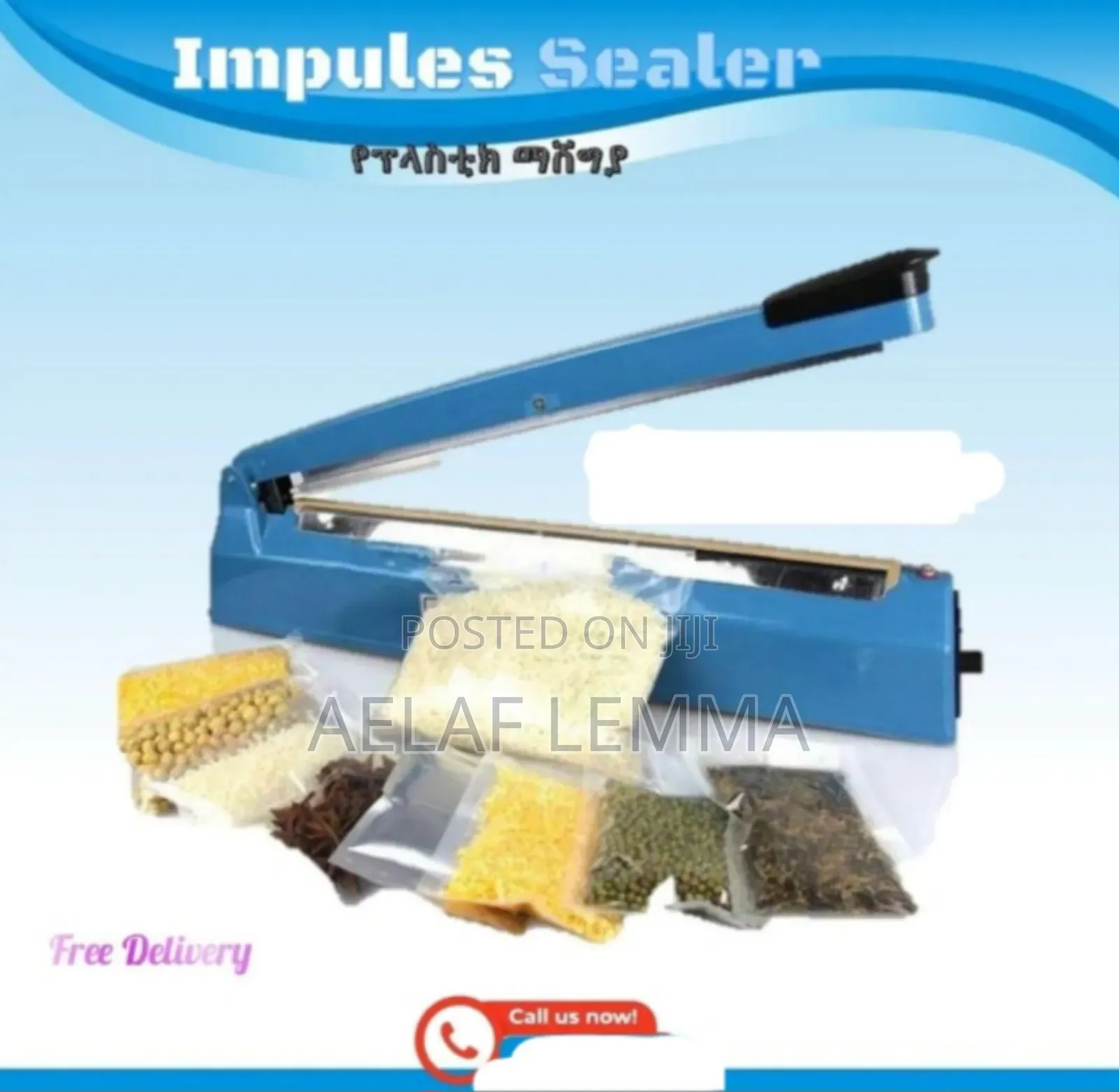 Plasticity Bags Impulse Sealer