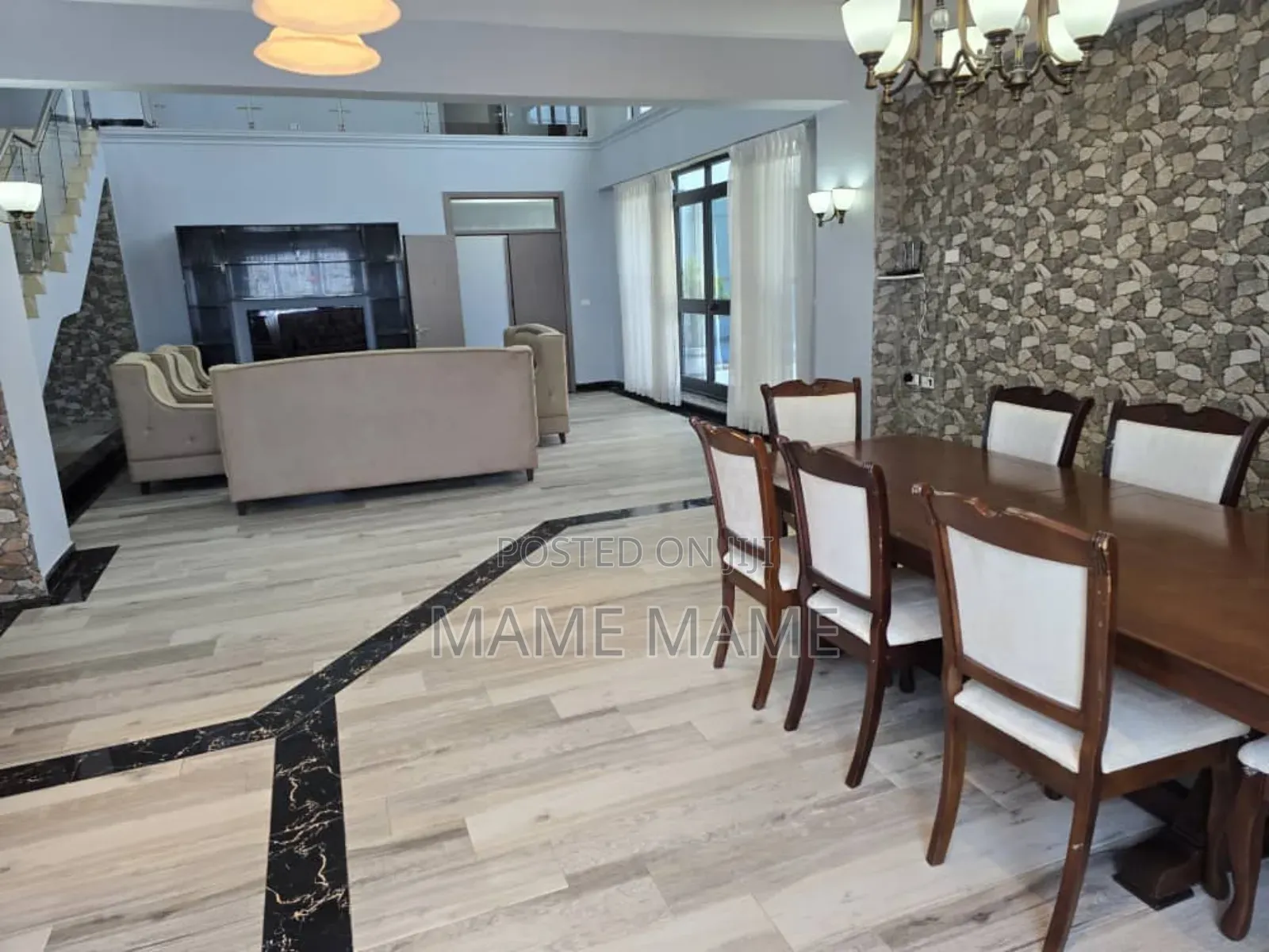 Furnished 6bdrm Penthouse in Addis Abeba, Bole for rent