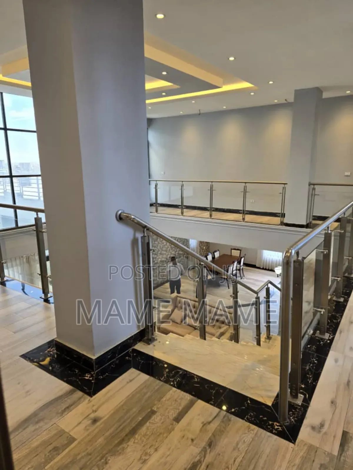 Furnished 6bdrm Penthouse in Addis Abeba, Bole for rent