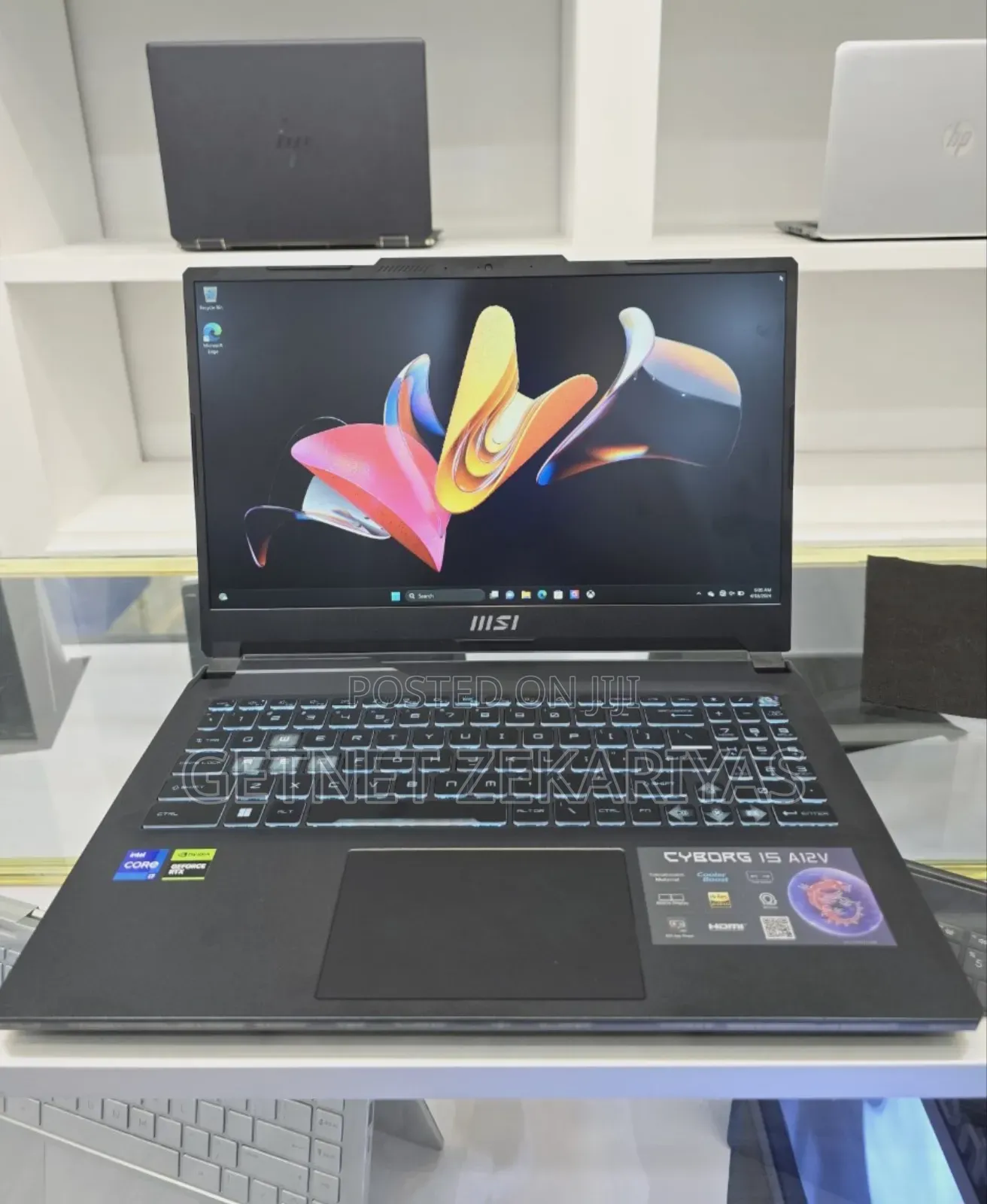 New Laptop MSI 16GB Intel Core I7 SSD 512GB