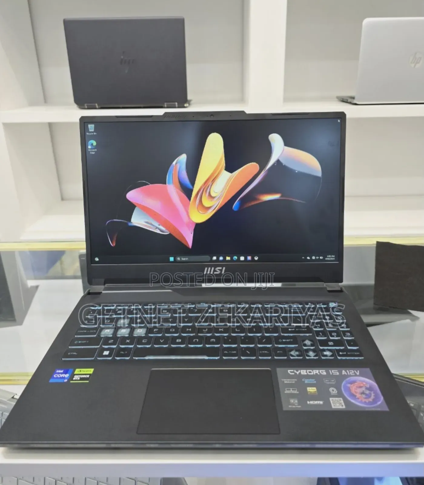 New Laptop MSI 16GB Intel Core I7 SSD 512GB