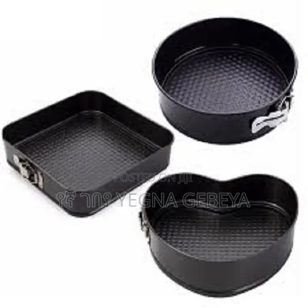3 PCS Set Different Shape Cake Mould