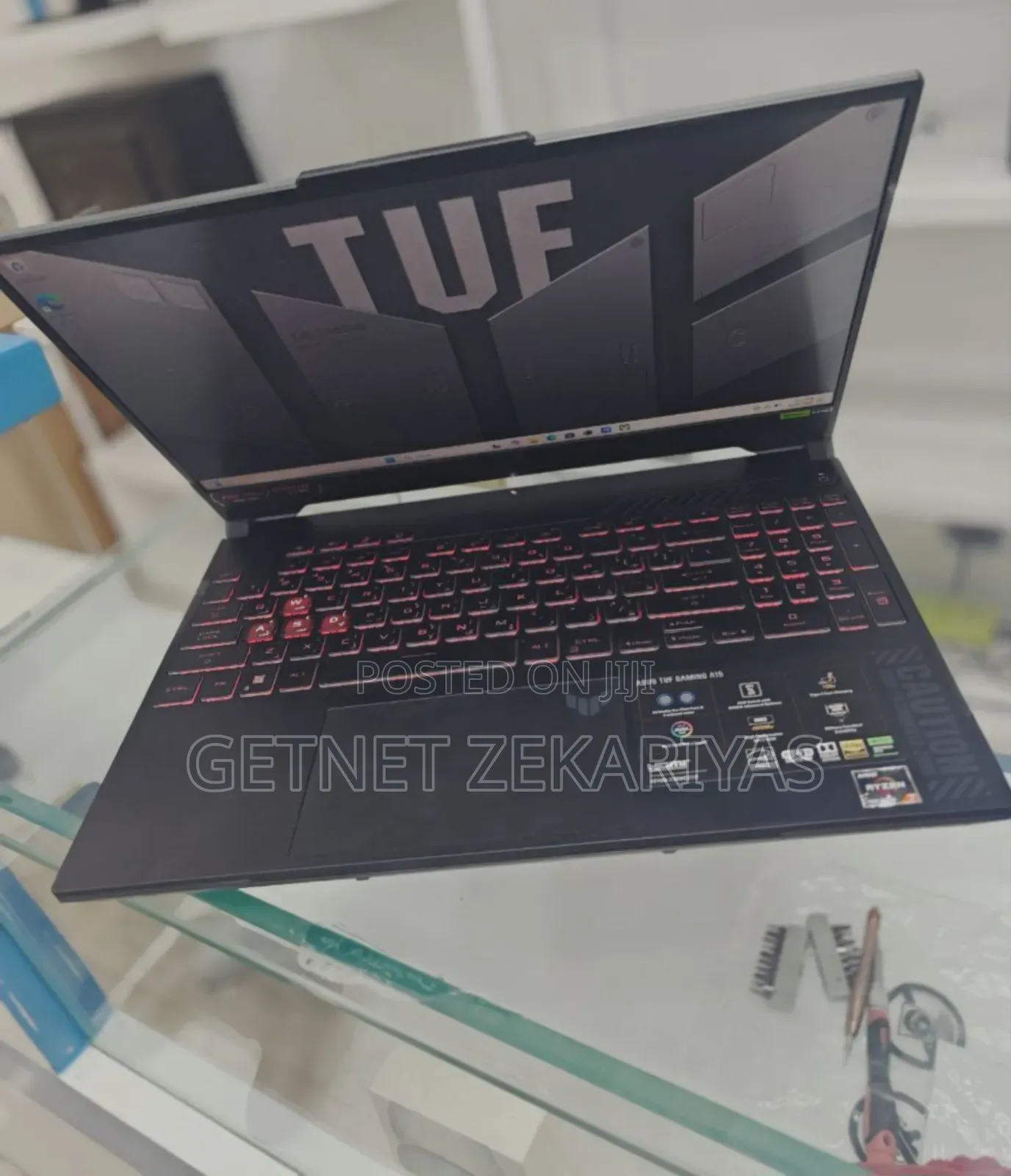 New Laptop Asus TUF Gaming A15 16GB AMD Ryzen 7 SSD 512GB