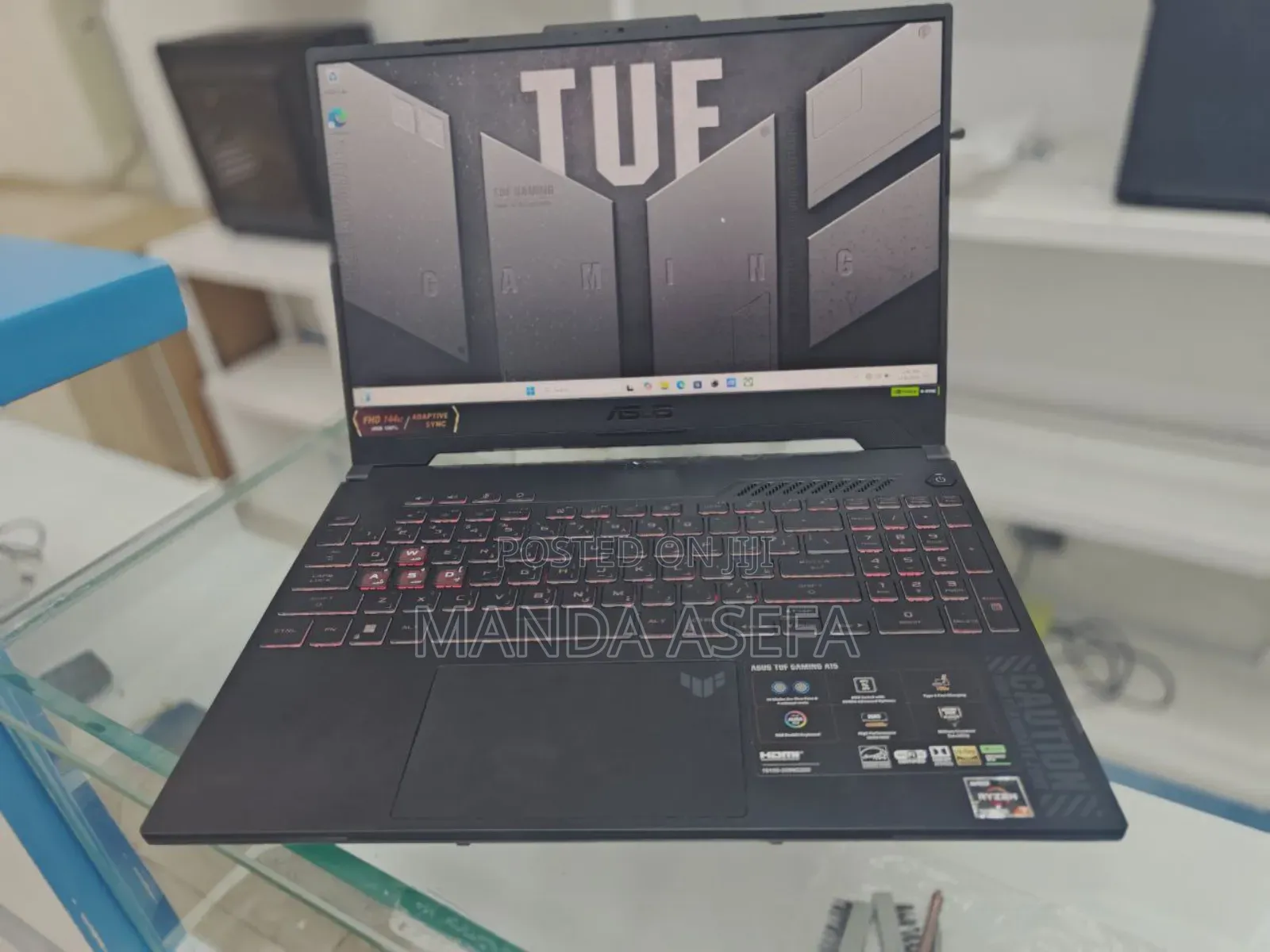 New Laptop Asus TUF Gaming A15 16GB AMD Ryzen 7 SSD 512GB