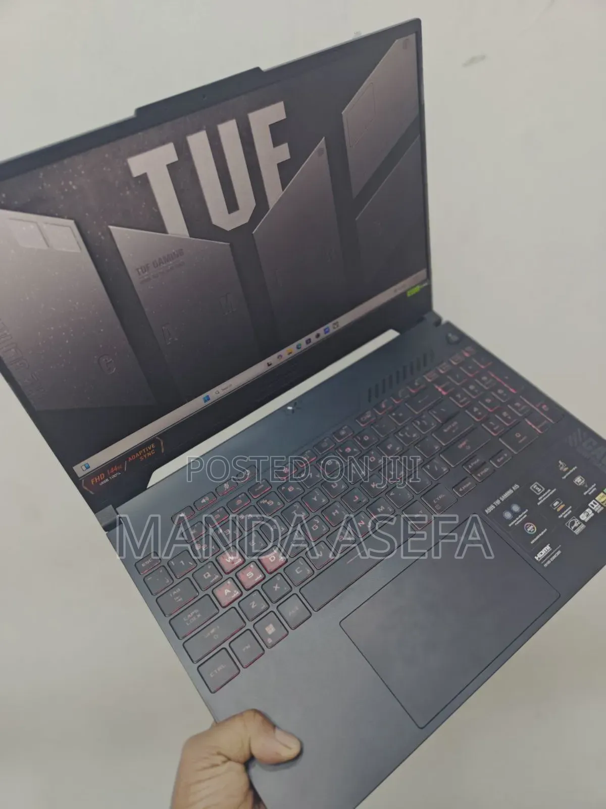 New Laptop Asus TUF Gaming A15 16GB AMD Ryzen 7 SSD 512GB