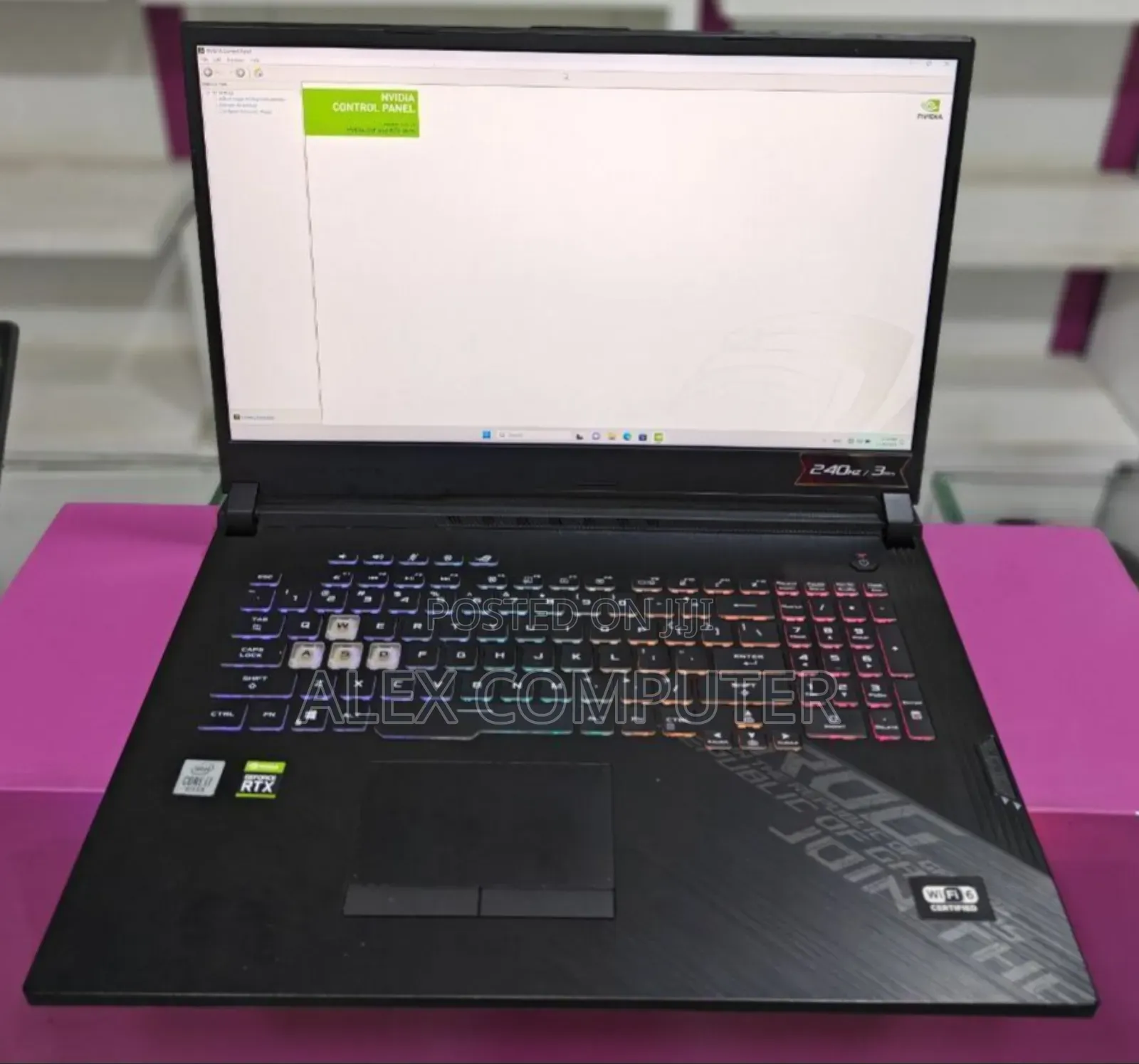 New Laptop Asus ROG Strix G15 16GB Intel Core I7 SSD 1T