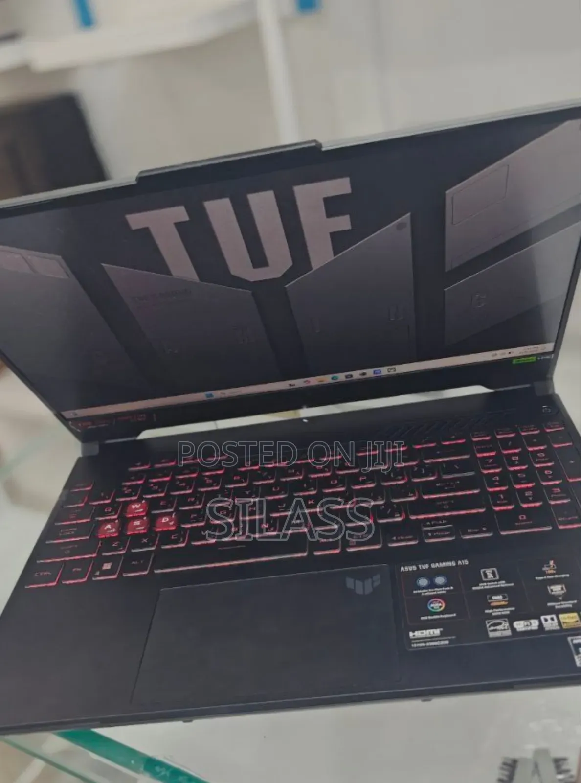 New Laptop Asus TUF Gaming A15 16GB AMD Ryzen 7 SSD 512GB