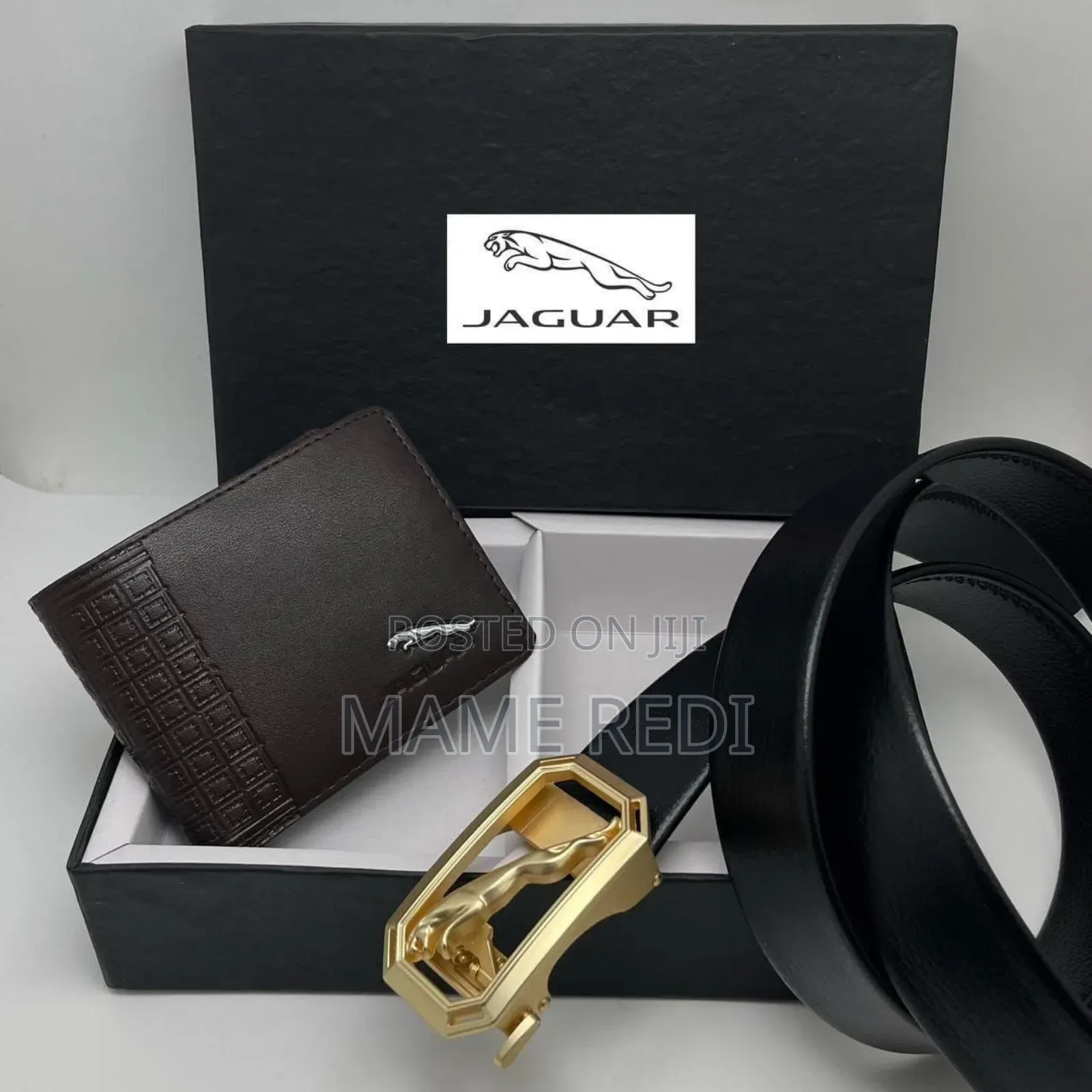 International Brands Wallet +Belt Combo