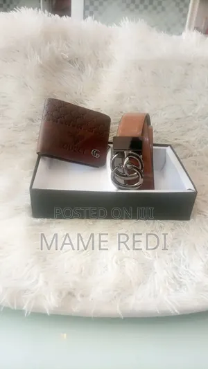 International Brands Wallet +Belt Combo