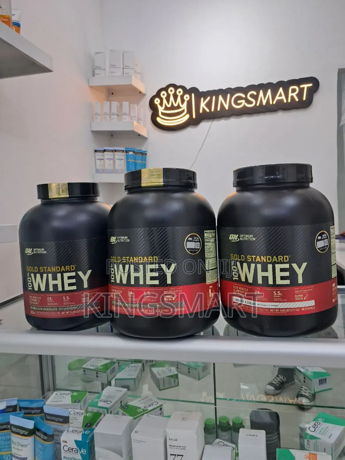 Optimum Nutrition Whey Supplement Protein With Free Delivery