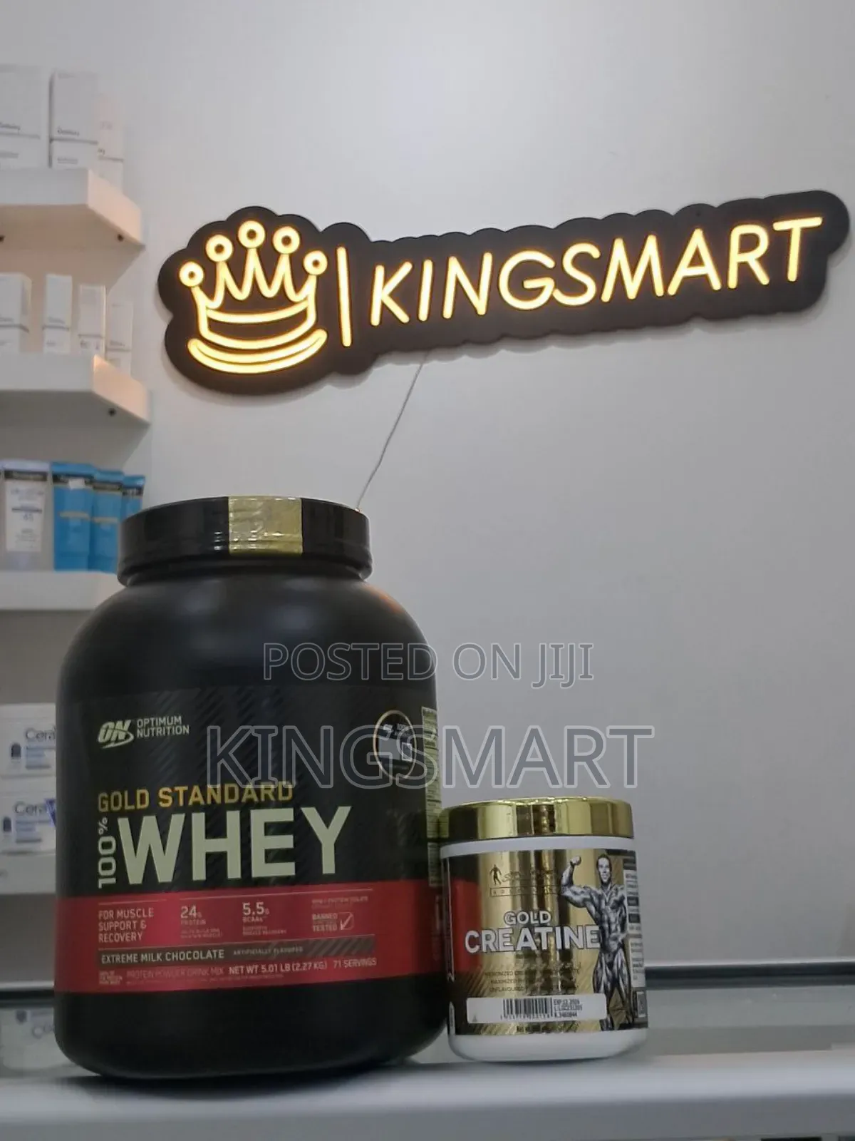 On Whey Protein and Gold Creatine With a Discounted Price