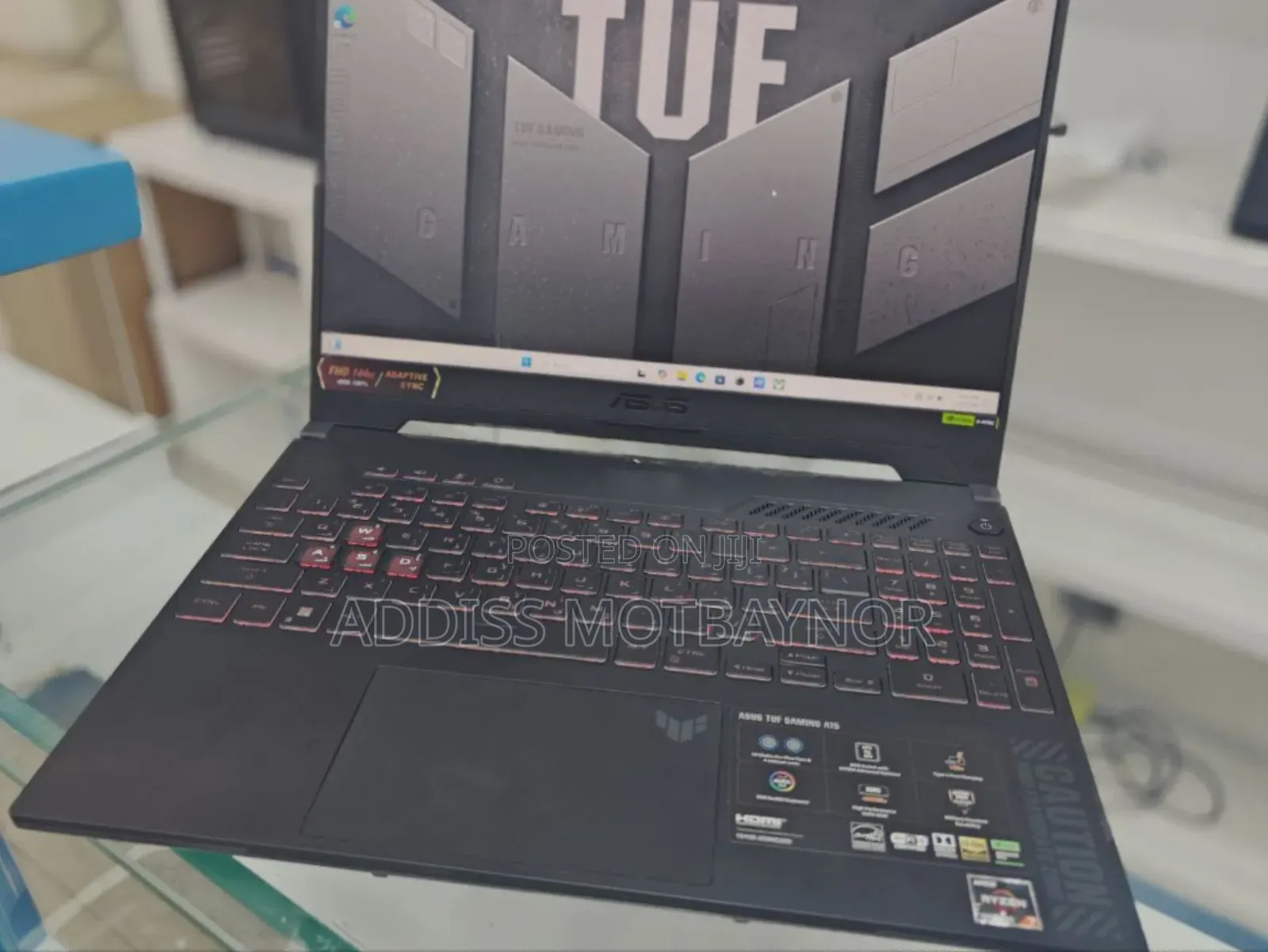 New Laptop Asus TUF Gaming FX504 16GB AMD Ryzen 7 SSD 512GB
