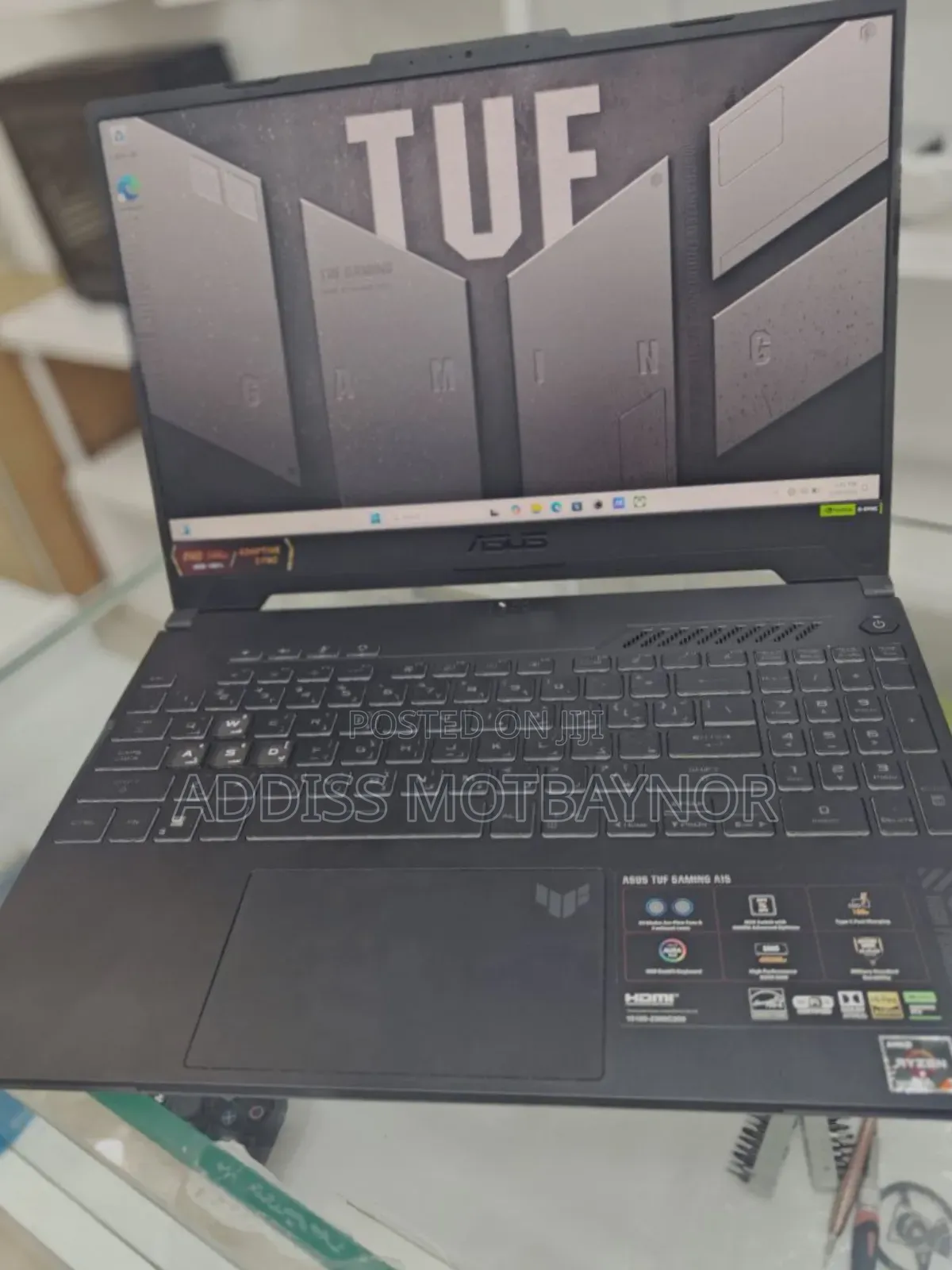 New Laptop Asus TUF Gaming FX504 16GB AMD Ryzen 7 SSD 512GB