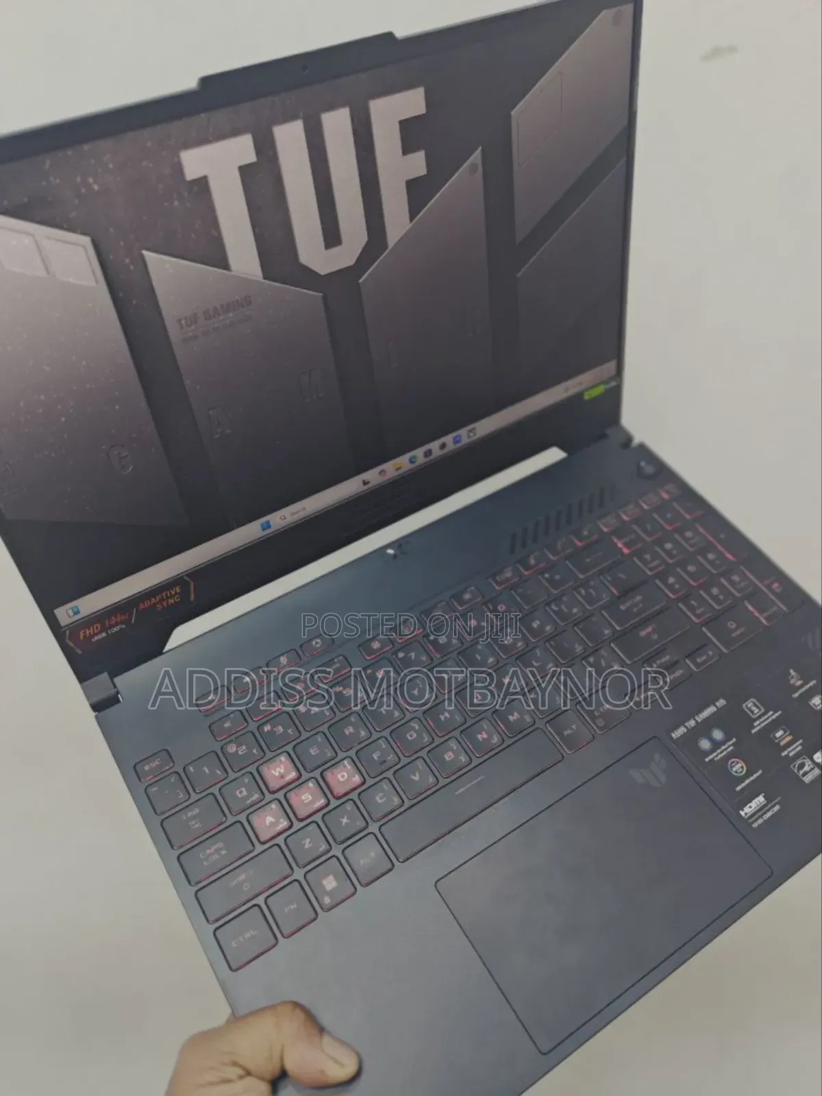 New Laptop Asus TUF Gaming FX504 16GB AMD Ryzen 7 SSD 512GB
