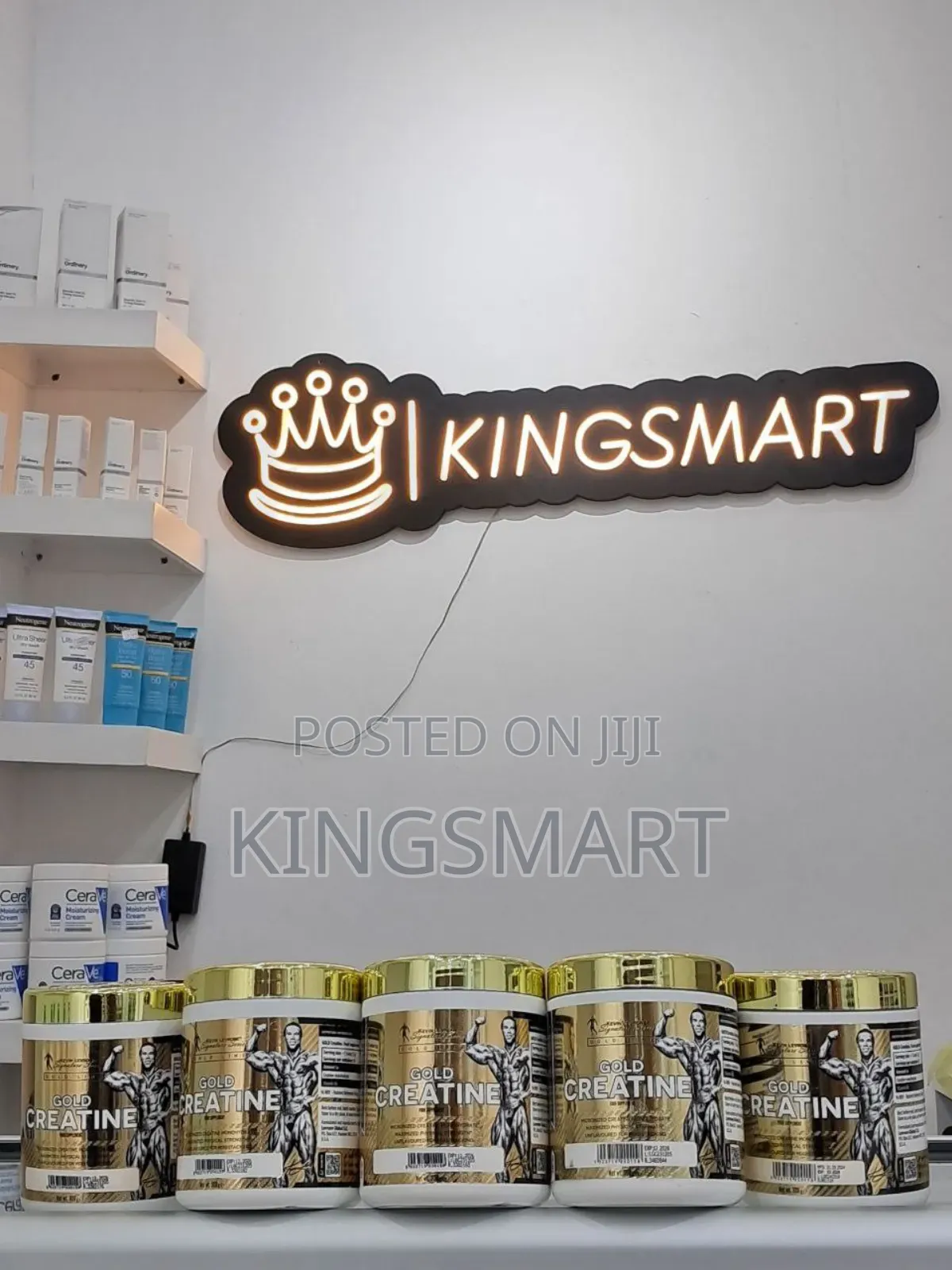 Pure and 100% Micronized Gold Creatine