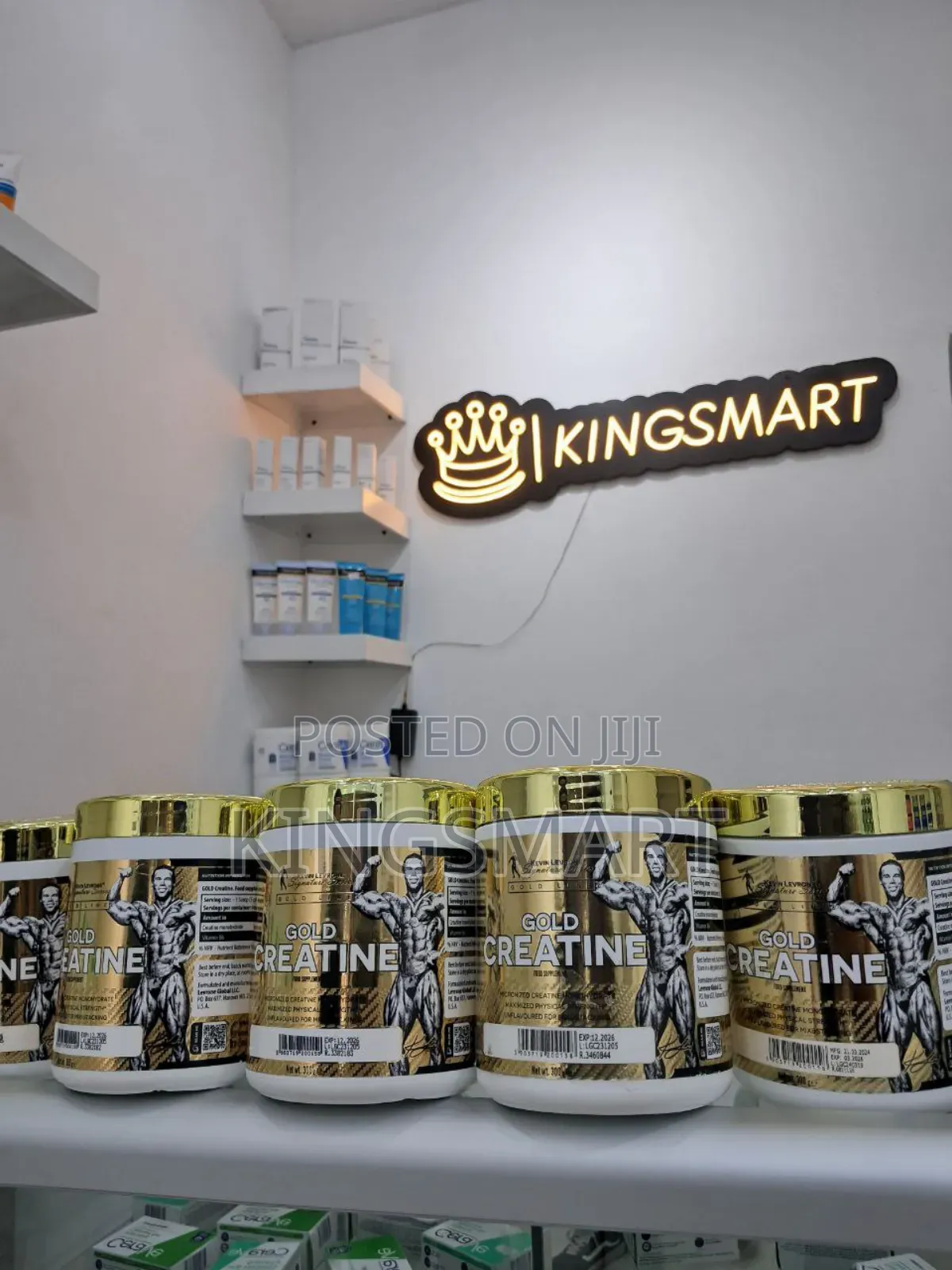 Kevin Leveron Gold Creatine 100% Pure and Micronized