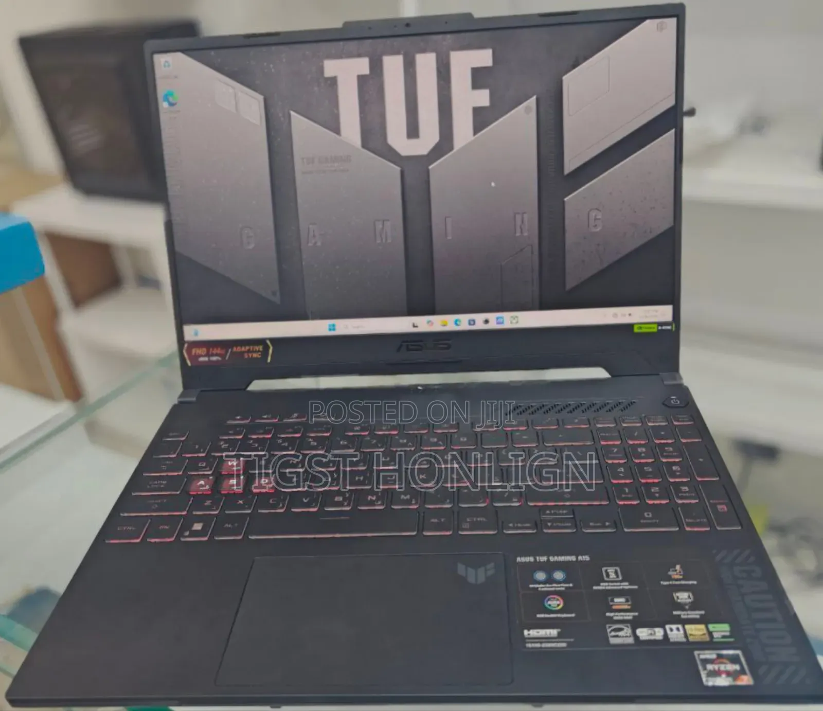 New Laptop Asus TUF Gaming FX504 16GB AMD Ryzen 7 SSD 512GB