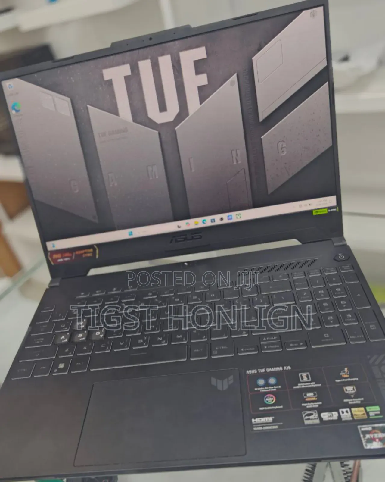 New Laptop Asus TUF Gaming FX504 16GB AMD Ryzen 7 SSD 512GB