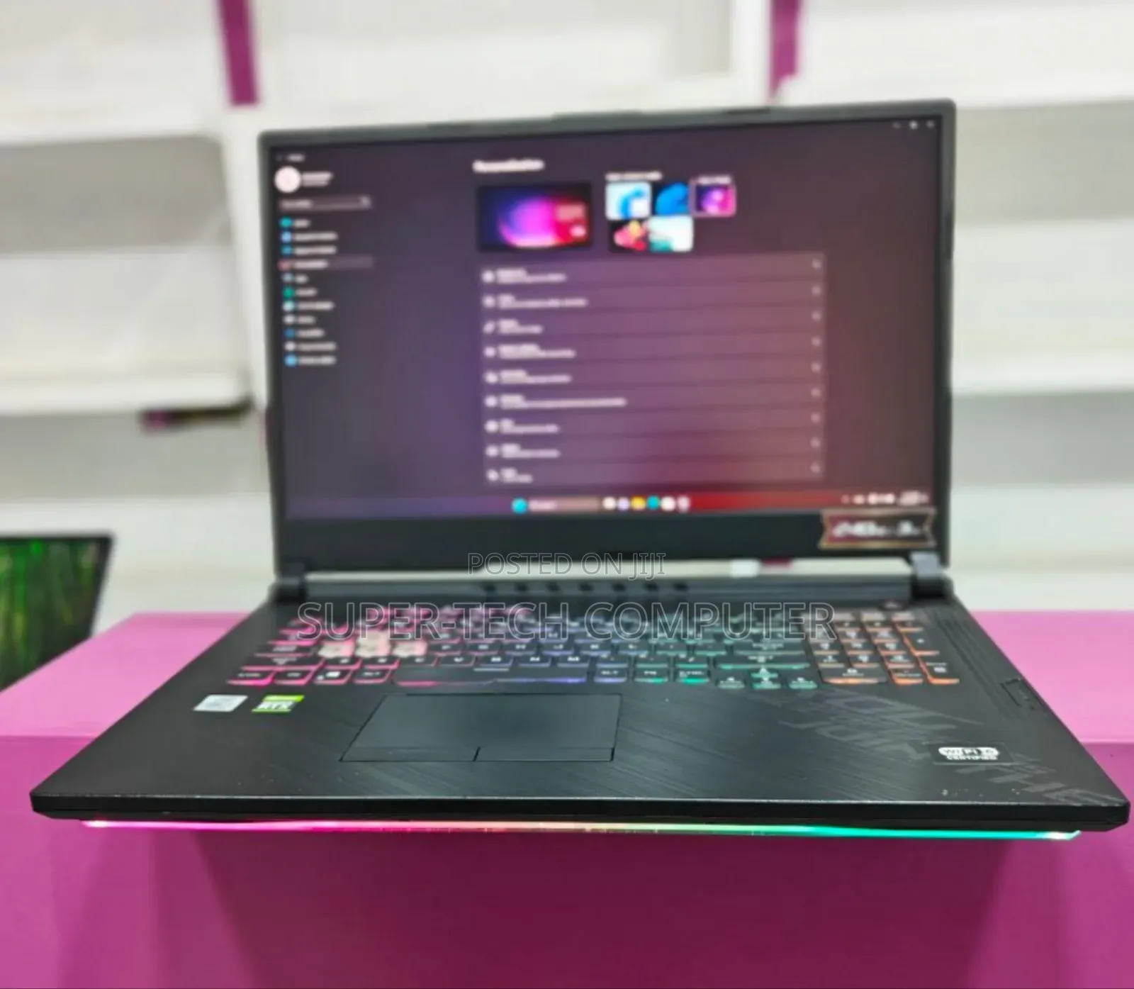 New Laptop Asus ROG Strix G15 16GB Intel Core I7 SSD 1T