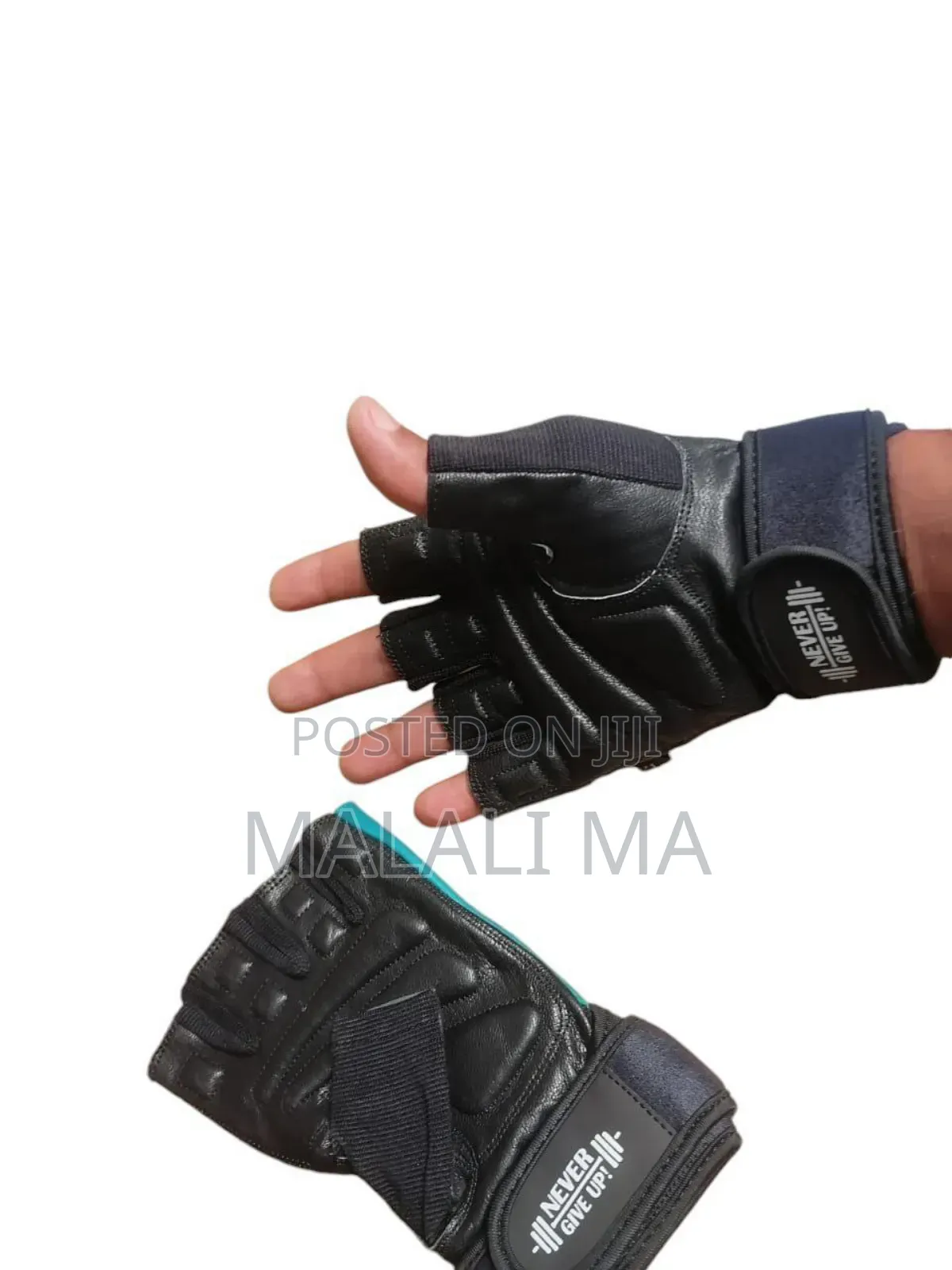 1pair Unisex Gym Training Gloves