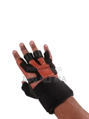1pair Unisex Gym Training Gloves