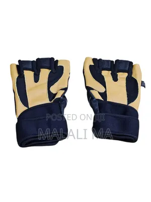 1pair Unisex Gym Training Gloves