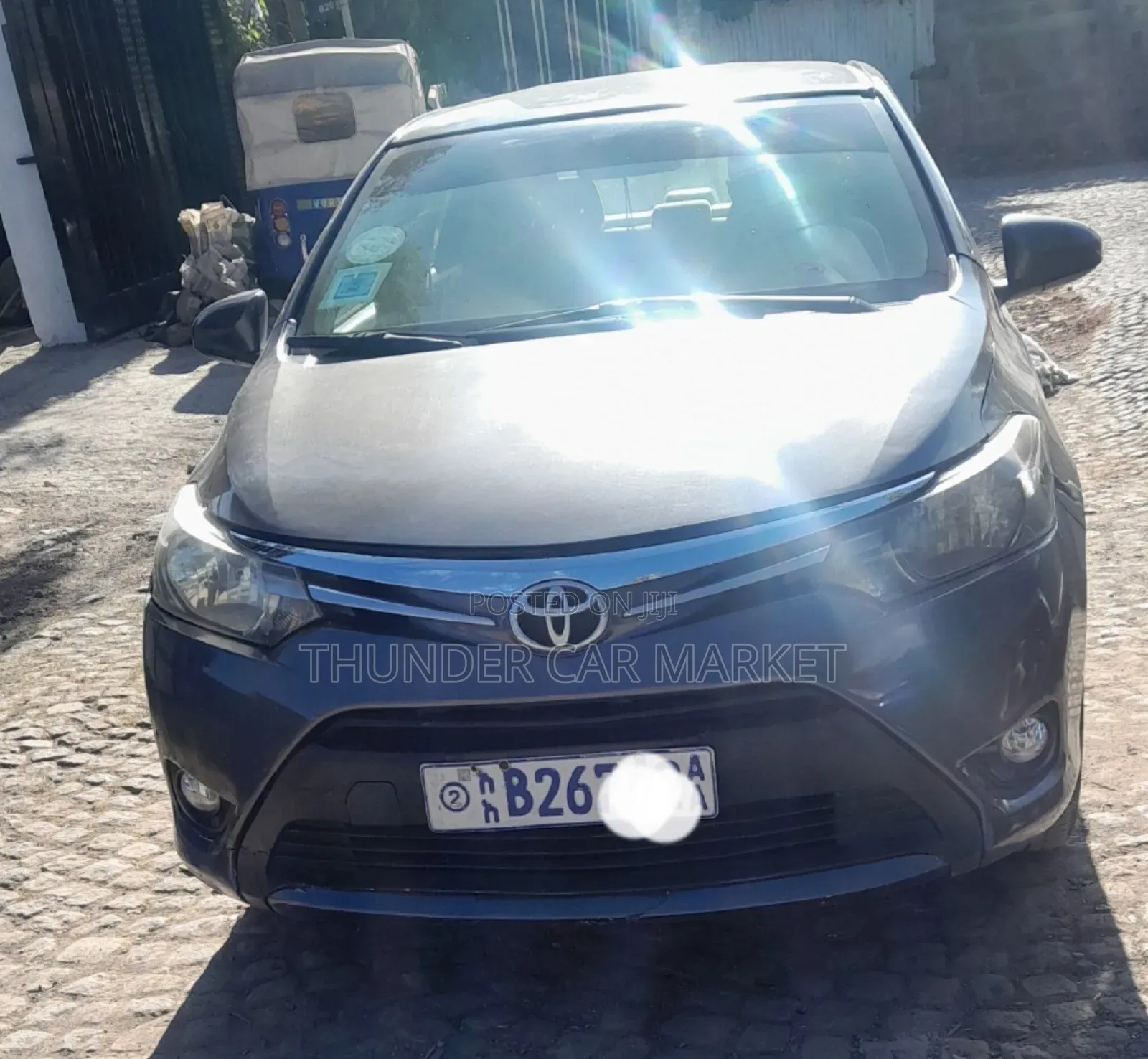 Toyota Yaris 2014 Gray
