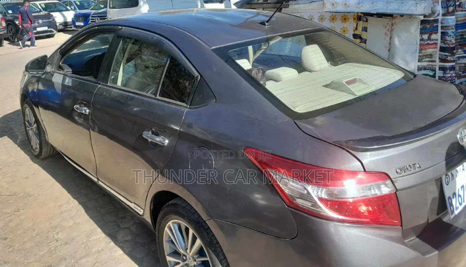 Toyota Yaris 2014 Gray