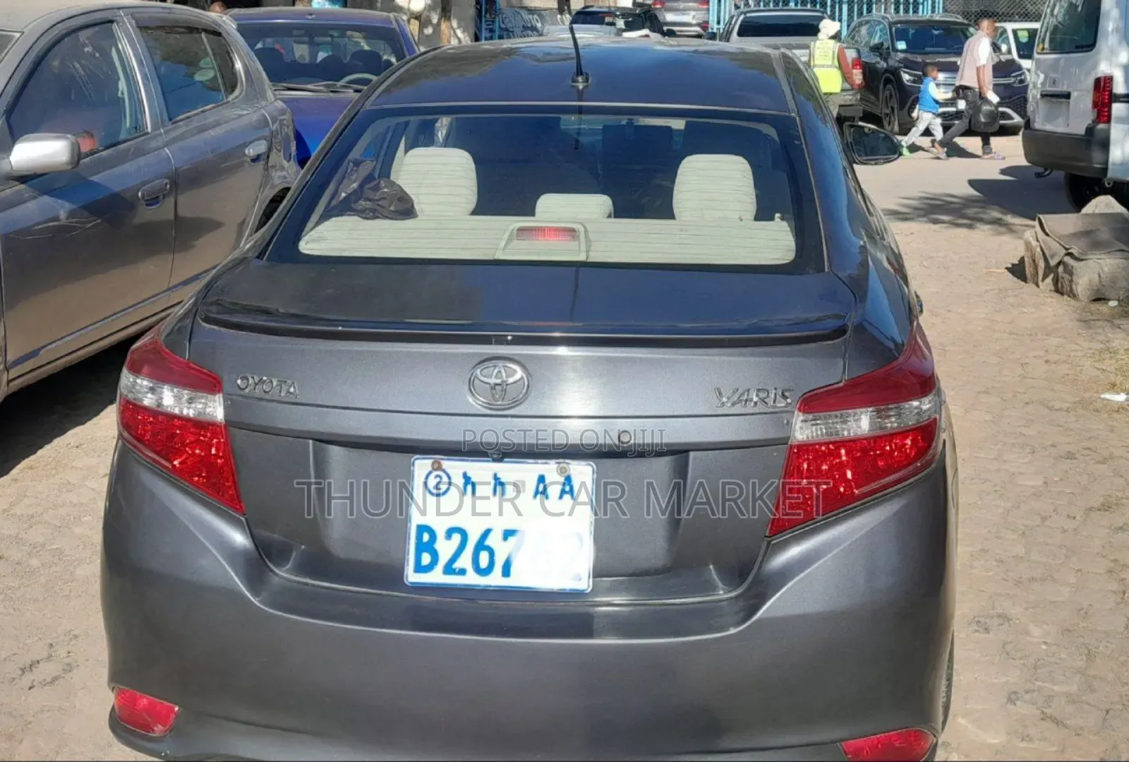 Toyota Yaris 2014 Gray