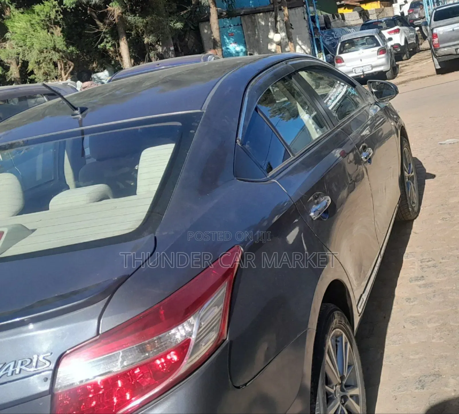 Toyota Yaris 2014 Gray