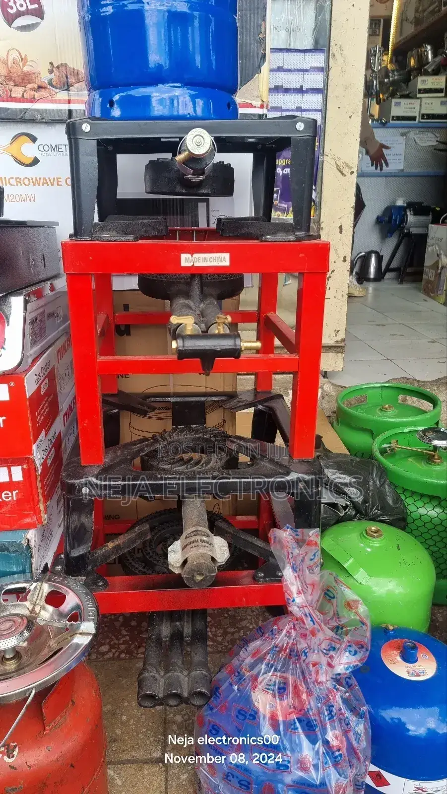 Gas Stoves Burner Industrial 1-Part Deliver