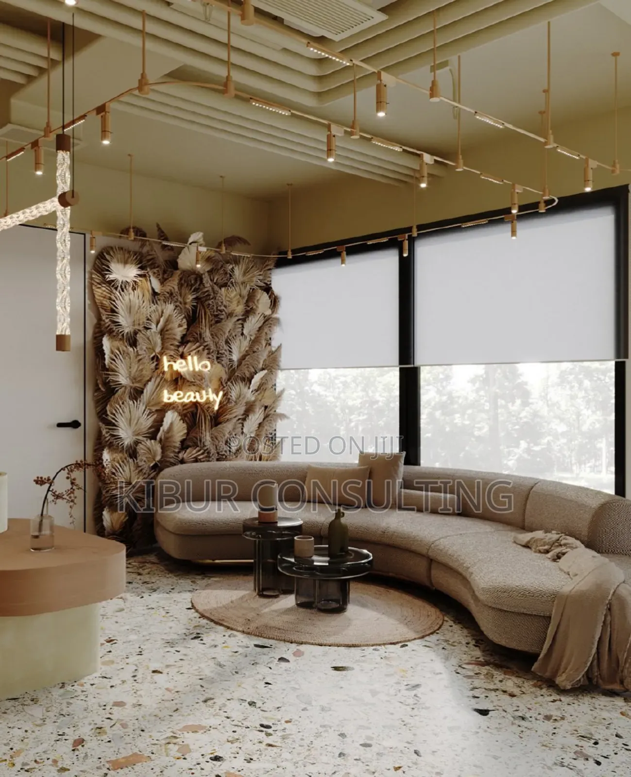 Men Barbershop Interior Design