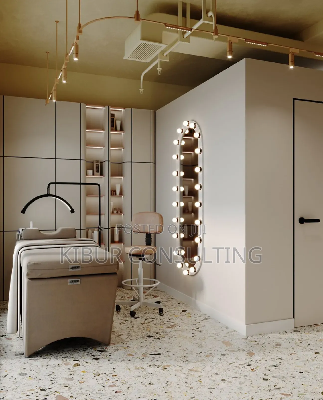 Men Barbershop Interior Design