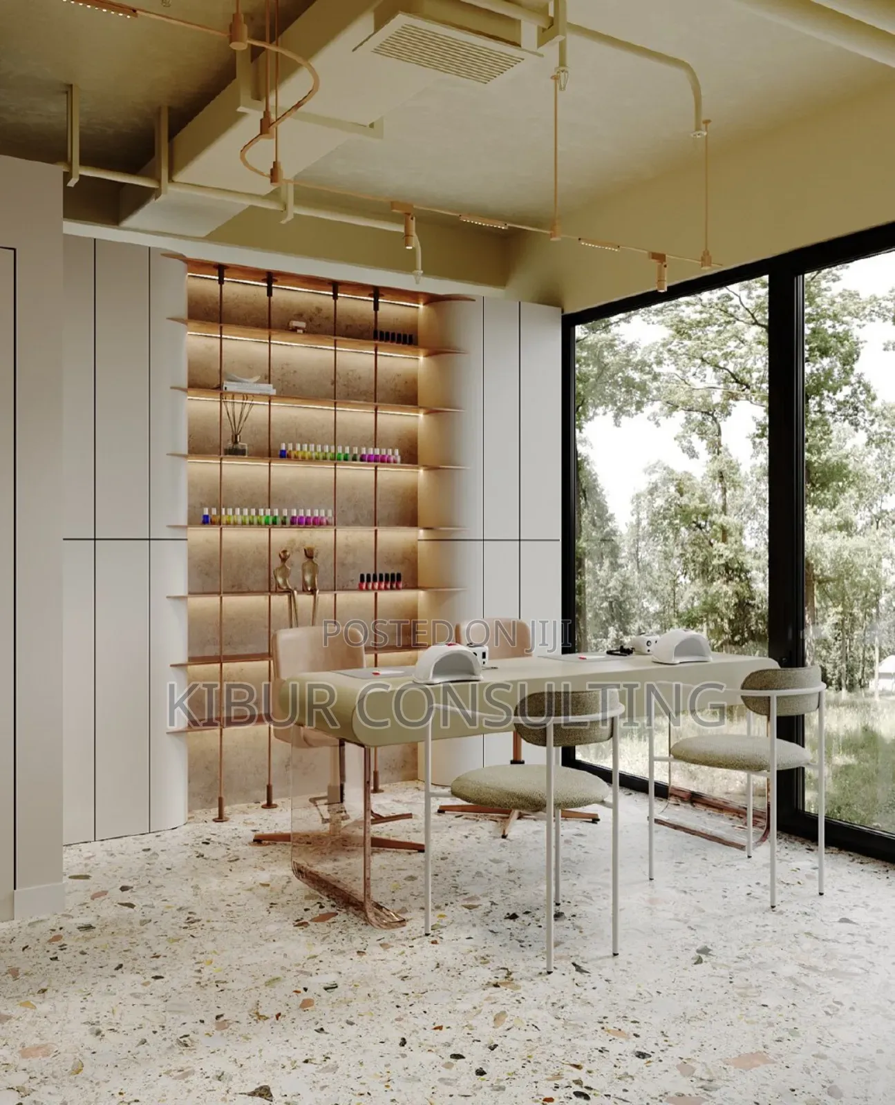 Men Barbershop Interior Design