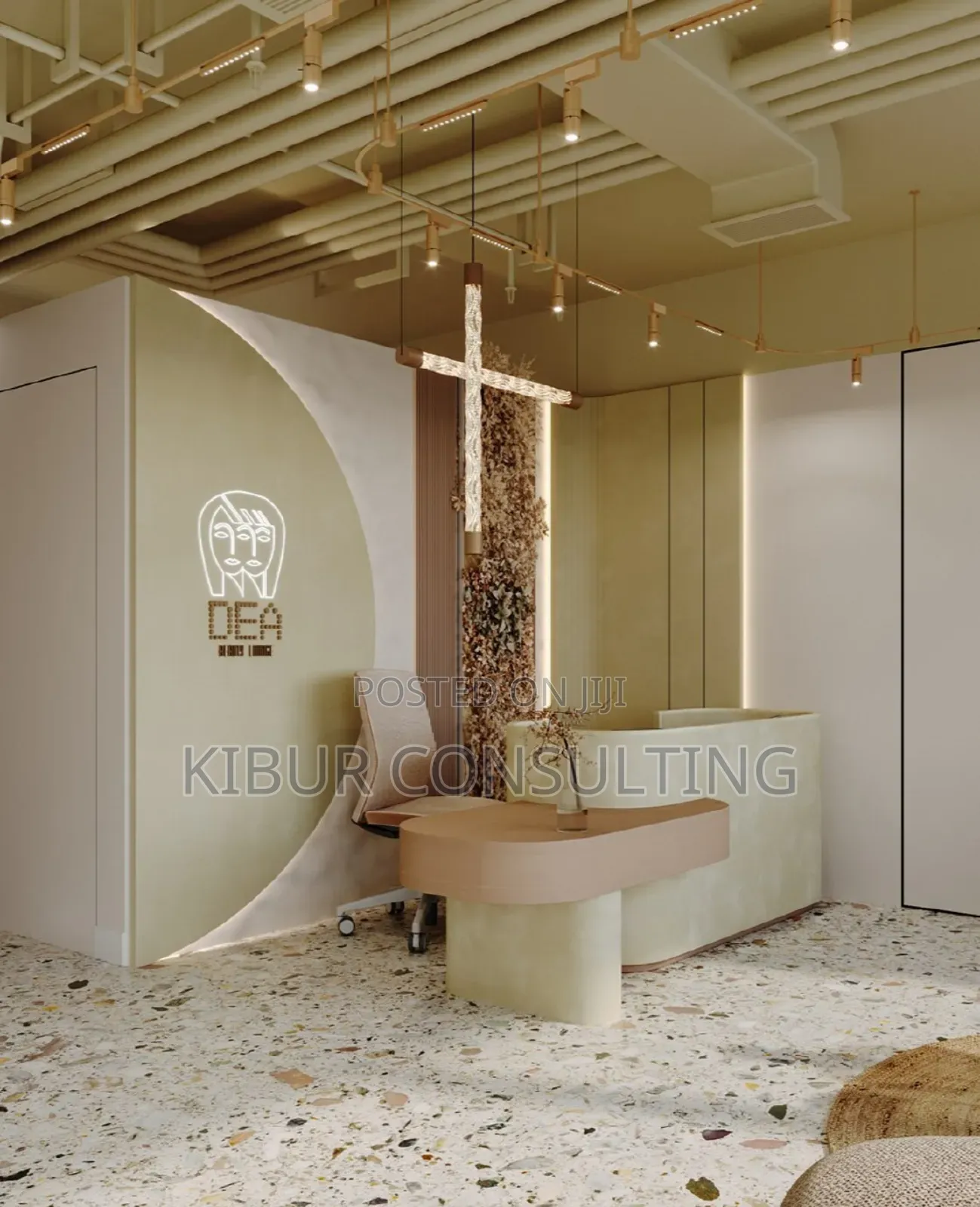 Men Barbershop Interior Design