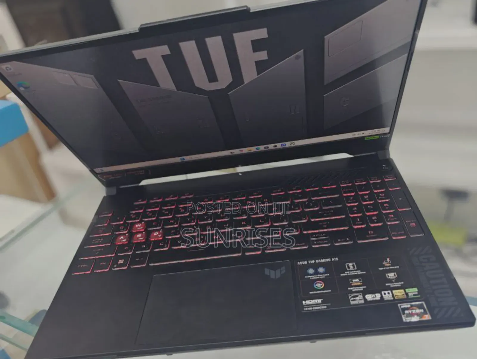 New Laptop Asus TUF Gaming FX504 16GB AMD Ryzen 7 SSD 512GB