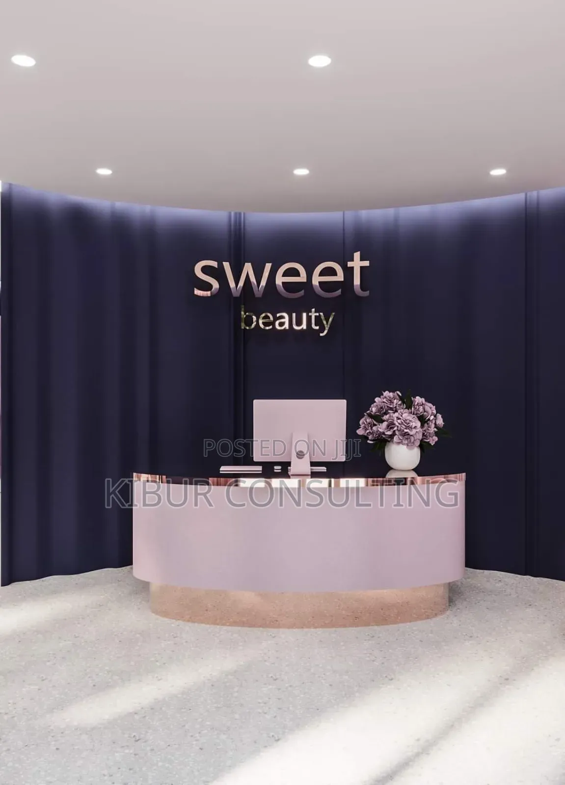 Women Beauty Salon Interior Design